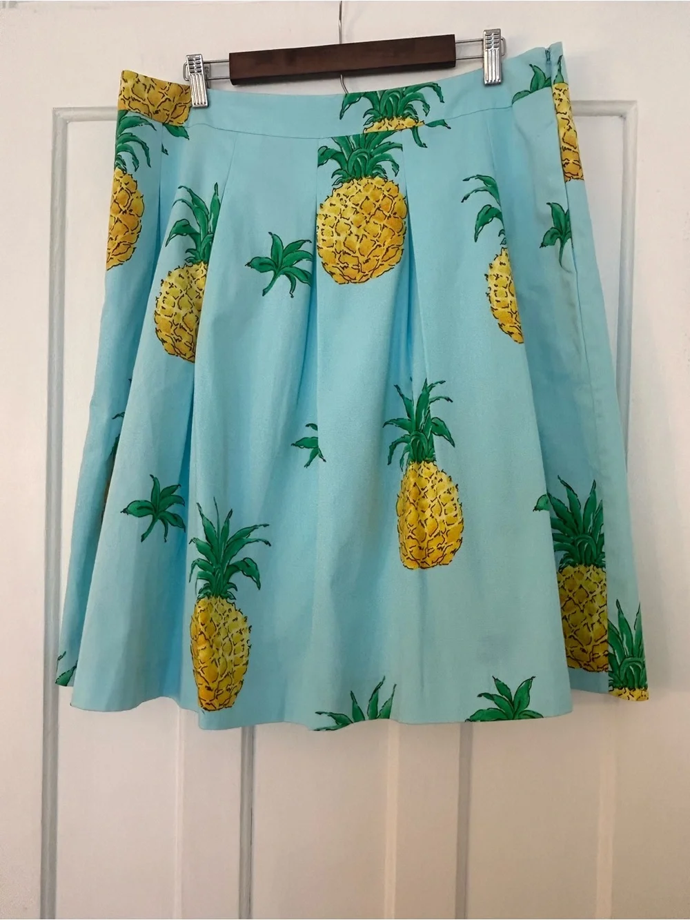 Talbots RSVP NWT Pineapple Print A-Line Skirt 🍍